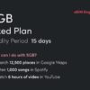 eSIM Singapore Fixed Plans 2